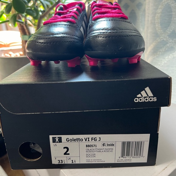NWT ADIDDAS Goletto Soccer Cleat Shoes VI FG J (multiple sizes) - Picture 8 of 11
